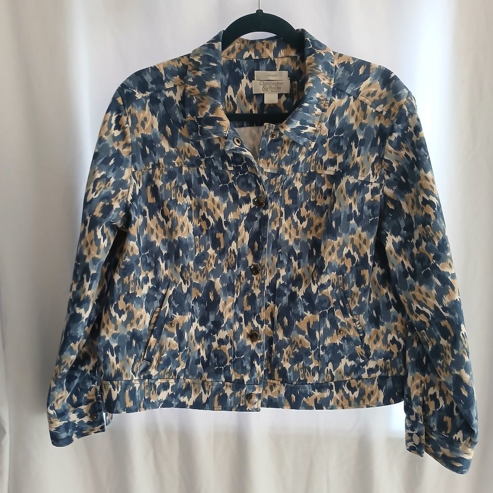 Christopher & Banks Jacket Womens Petite Large